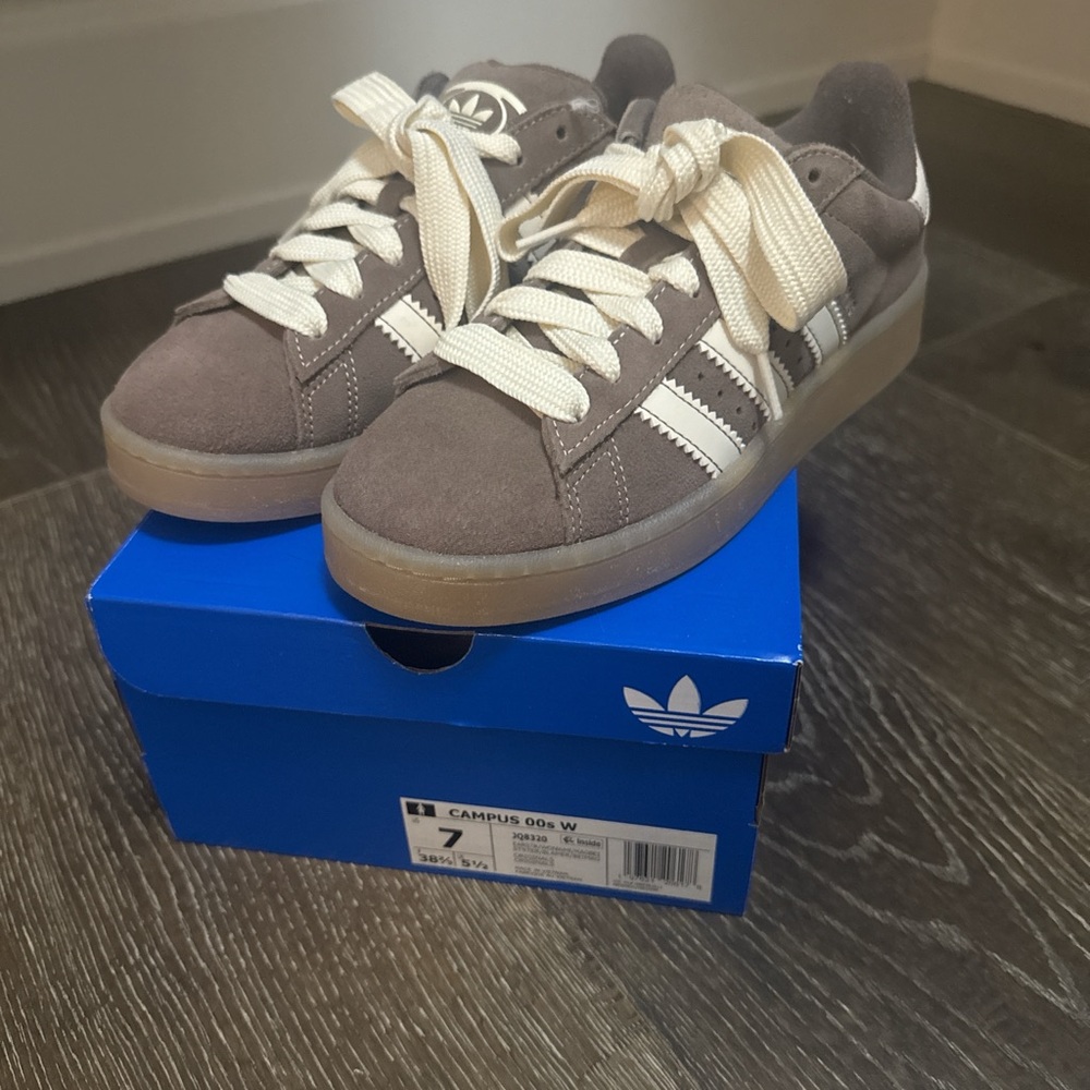 Adidas Brown and cream Sneakers